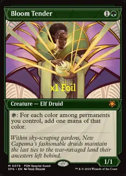 MTG Foil Showcase Special Guests SPG Bloom Tender MINT - Image 1