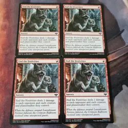 MTG 4 X End the Festivities 155 - Innistrad: Crimson Vow - Playset 4 Copies - Image 1