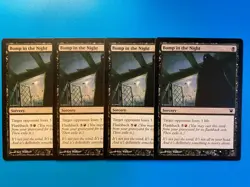 MTG 4x Bump in the Night # 92 Innistrad Pauper Modern Magic the Gathering x4 NM - Image 1