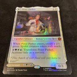 Peter Parker - #10 Foil - Marvel's Spider-Man - Mtg - Image 2