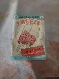 Brain Freeze Secret Lair MTG NM - Image 1