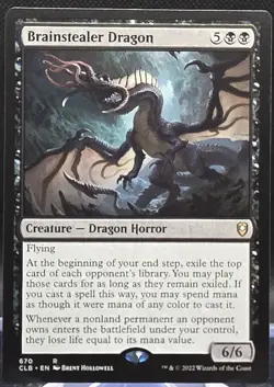 Brainstealer Dragon #670 Battle for Baldur's Gate Regular Rare - Image 1