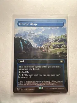 Mistrise Village (Borderless) Tarkir: Dragonstorm Regular - Image 2