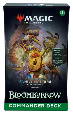 Magic The Gathering - Family Matters - Bloomburrow Commander Deck - Sealed - MTG - Image 1