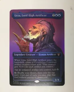 Urza, Lord High Artificer (Borderless) Commander Masters Foil - Image 1
