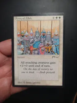 1x MTG Arabian Nights Army of Allah - Image 1