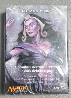 MTG 2010 Origins M11 Half Deck Black Liliana Vess Promo Starter NEW SEALED - Image 1