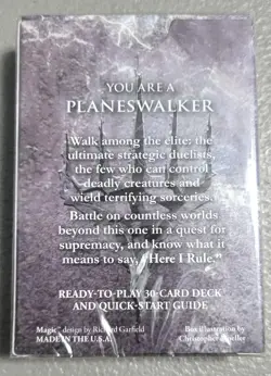 MTG 2010 Origins M11 Half Deck Black Liliana Vess Promo Starter NEW SEALED - Image 2