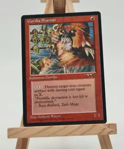 Gorilla Shaman (M.1) Alliances Magic Karte MTG englisch (Gorillaschamane (V.1) - Image 1