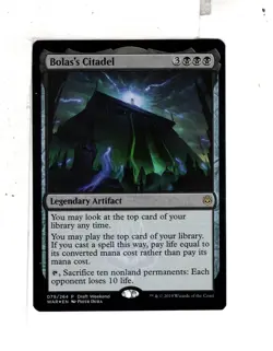 MTG SkeenAB Bolas's Citadel LAUNCH PARTY PROMO FOIL from War of the Spark. NM. - Image 1