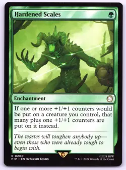 Hardened Scales - Universes Beyond Fallout - MTG - Near Mint - Image 1