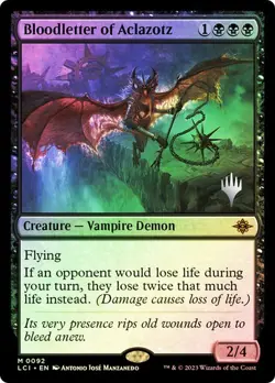 Bloodletter of Aclazotz *Foil* - Promo - NM - Magic The Gathering - MTG - Image 1