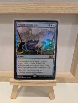 MTG Magic The Gathering: Magic 2015: Polymorphist's Jest Foil Rare #076/269 - NM - Image 1