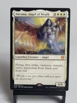 Magic The Gathering - Commander 2020 - Akroma, Angel of Wrath - Image 1