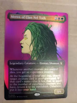 Meren of Clan Nel Toth (Borderless) Commander Masters Foil - Image 1
