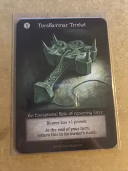 Sorcery: Contested Realm Alpha - Non-Foil Exceptional Torshammer Trinket - Image 1