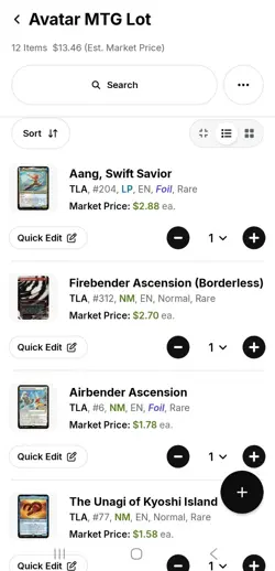 MTG Avatar: The Last Airbender Lot - Image 2