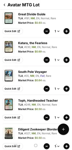 MTG Avatar: The Last Airbender Lot - Image 3