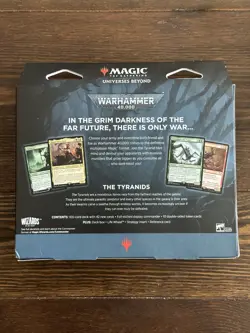 New Sealed MTG - Universes Beyond: Warhammer 40,000 Tyranid Swarm Commander Deck - Image 2