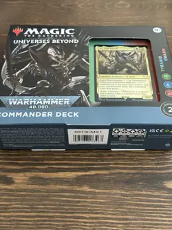 New Sealed MTG - Universes Beyond: Warhammer 40,000 Tyranid Swarm Commander Deck - Image 3