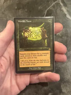 Worldly Tutor (Retro Frame) Dominaria Remastered Regular - Image 1