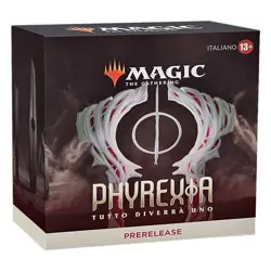 MTG Magic Phyrexia Tutto Diverra Uno Prerelease Pack Factory Sealed Italian - Image 1