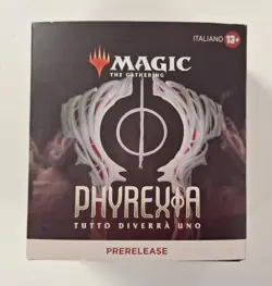 MTG Magic Phyrexia Tutto Diverra Uno Prerelease Pack Factory Sealed Italian - Image 2