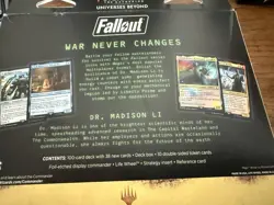 Wizards of the Coast Magic: The Gathering Fallout Science! Commander Deck 195166228532 - Image 4