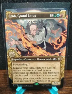 Iroh, Grand Lotus Showcase R 0349 MTG Avatar: The Last Airbender - Image 1