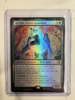 Hei Bai, Forest Guardian (Foil) Mythic MTG Avatar Eternal - Image 3