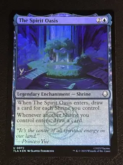 MTG Avatar: The Last Airbender The Spirit Oasis Foil 0072 NM - Image 1