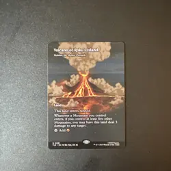 Volcano of Roku's Island Avatar: The Last Airbender Magic MTG NM - Image 1