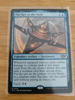 MTG The Key to the Vault 0054 Outlaws of Thunder Junction M/NM Free UK P&P - Image 1