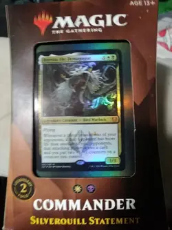 Magic the Gathering STRIXHAVEN 2021 Commander Deck Silverquill Statement Sealed - Image 1