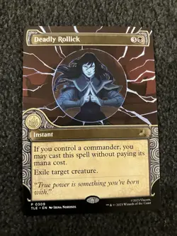 Magic MTG - Deadly Rollick (Showcase) - Avatar: The Last Airbender - Image 1