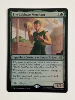 The Cabbage Merchant #134 Avatar: The Last Airbender Eternal Magic MTG Foil NM-M - Image 3