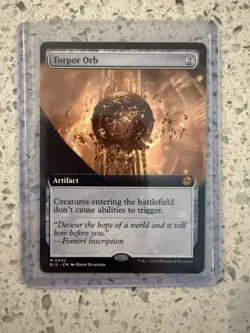 Torpor Orb (Extended Art) 92 Outlaws of Thunder Junction: the Big Score Regular - Image 1