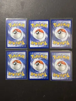 6 Poochyena Pokemon Card Collection Reverse Holo SWSH SV PTCG - Image 2