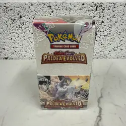 Pokemon TCG Scarlet & Violet Paldea Evolved Half Booster Box 18 Packs Sealed ✅ - Image 1