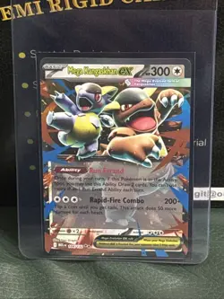 NM Mega Kangaskhan ex 104/132 Double Rare Holo Pokemon TCG Mega Evolution - Image 1