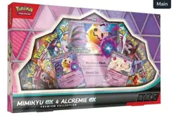Pokemon TCG: Mimikyu ex & Alcremie ex Premium Collection Box - In Hand NEW - Image 1