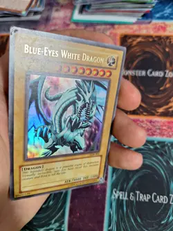 Yu-Gi-Oh! TCG Blue-Eyes White Dragon LOB-001 Ultra Rare OG Unlimited MP - Image 5