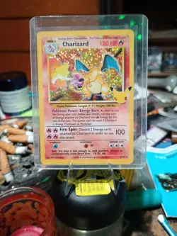Pokemon TCG Charizard 4/102 Celebrations Classic Collection Holo Rare NM - Image 1