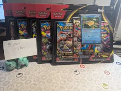 5x Pokemon TCG Mega Evolution 3 Pack Blisters Psyduck Lot Of 5 Sealed - Image 1
