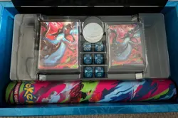 OPENED Pokemon TCG: Mega Charizard X ex Ultra-Premium Collection *No packs/promo - Image 2