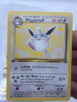Pokemon TCG Wigglytuff 32/64 First Edition Jungle 1999 - Image 1