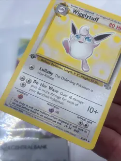 Pokemon TCG Wigglytuff 32/64 First Edition Jungle 1999 - Image 2