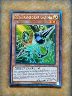Yugioh PSY-Framegear Gamma TOCH-EN036 Collector Rare NM - Image 1