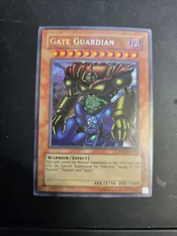 Yu-Gi-Oh! TCG Gate Guardian Metal Raiders MRD-EN000 Unlimited Secret Rare NM - Image 1