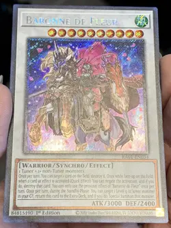 Yugioh Baronne de Fleur RA01-EN034 Platinum Secret Rare 1st Ed NM w/Tracking - Image 5